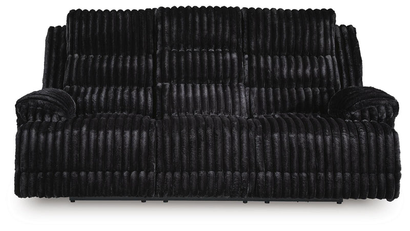 Rhine Falls Power Reclining Sofa with Drop Down Table
